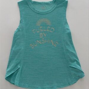 Old Navy Girls Active Teal Tank